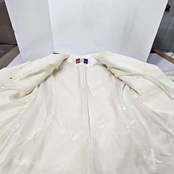 Vintage 70's Lilli Ann Butter Yellow Jacket Blazer  Sz Small France - Picture 14 of 15